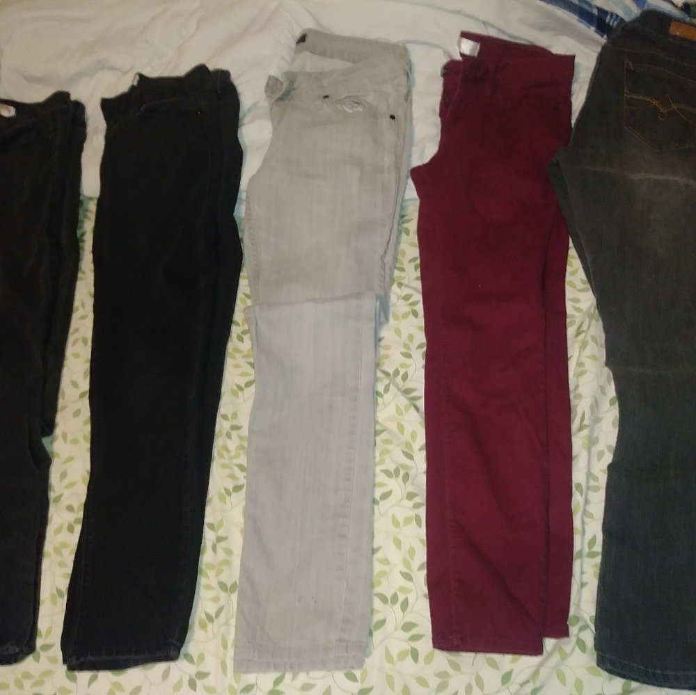 Size 7 denim lot!!!